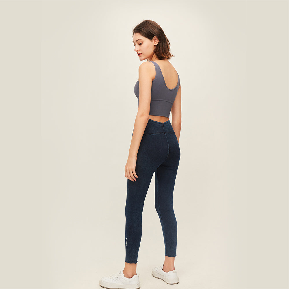 Women's Sculpting Skinny Jeans Seamless Waist Pants