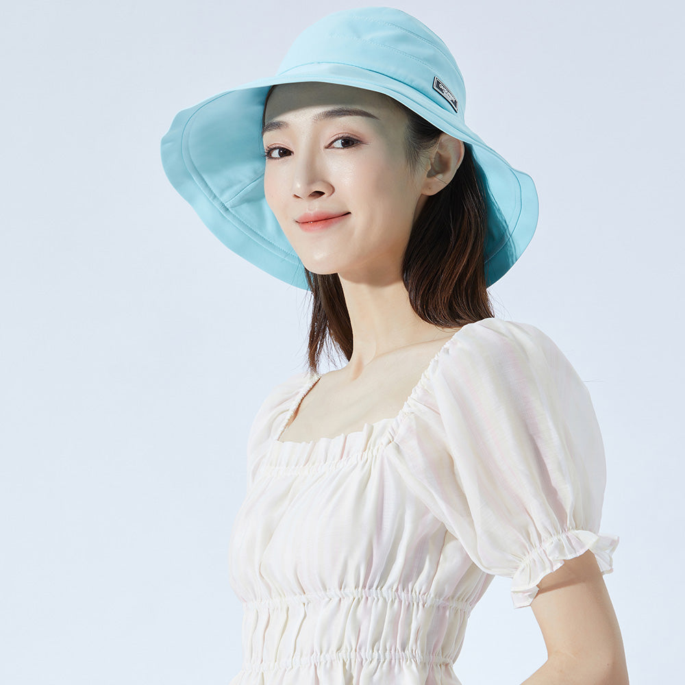 Women's Standard Bucket Hat Wide Brim Summer Fisherman's Cap UPF 50+