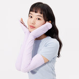 Women's Oversleeves with Half-finger Gloves UPF 50+