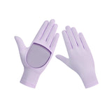 Women's Anti-UV Empty Palm Gloves Sun Protective UPF 50+ Breathable Mittens