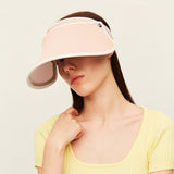 Women's Visor Hat UV Protection Wide Brim Adjustable Face Sheild UPF 50+