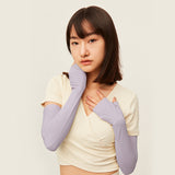 Long Arm Sleeves Mitten Sun-protective Over Sleeves UPF 50+