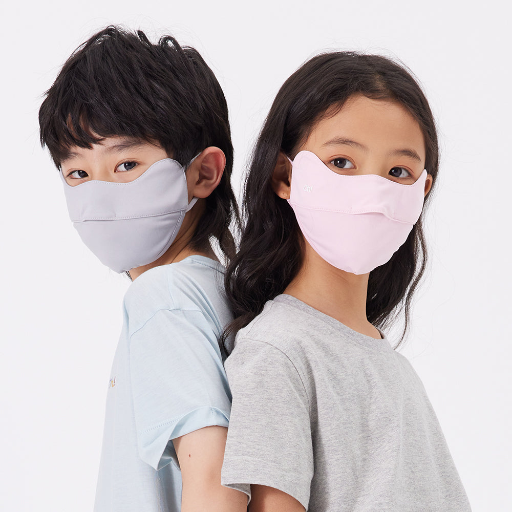 Kid's Breathable Anti-UV Face Mask with Eyes Protection UPF 50+
