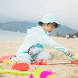 Kid’s Wide-brim Bucket Hat UPF 50+ Sun Caps
