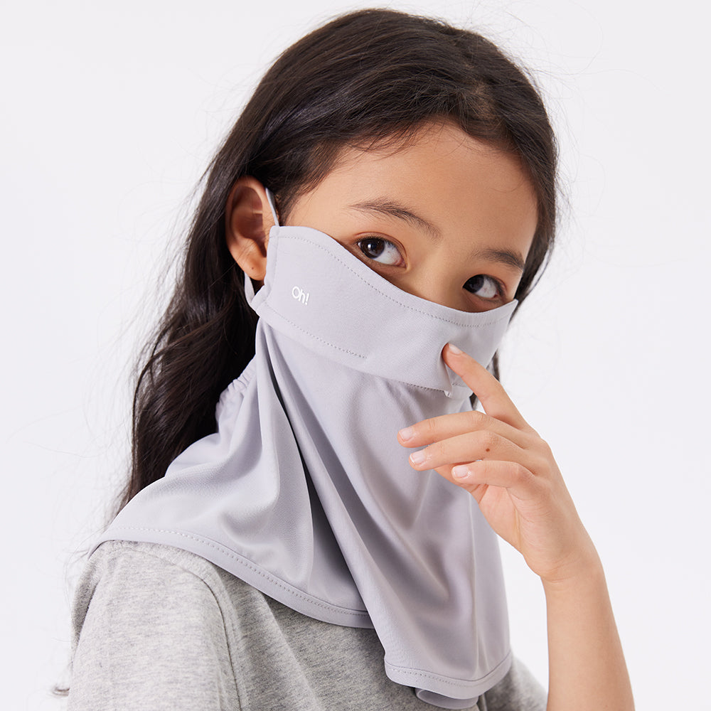 Kid's Sun Protection Face Cover Breathable Neck Gaiter UPF 50+