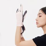 Women’s Short Sun-proof Gloves UPF 50+ Touchscreen Gloves