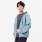 Men's Sun Protection Hoodie Ultra Light Long Sleeve Outdoor Jacket UPF 50+