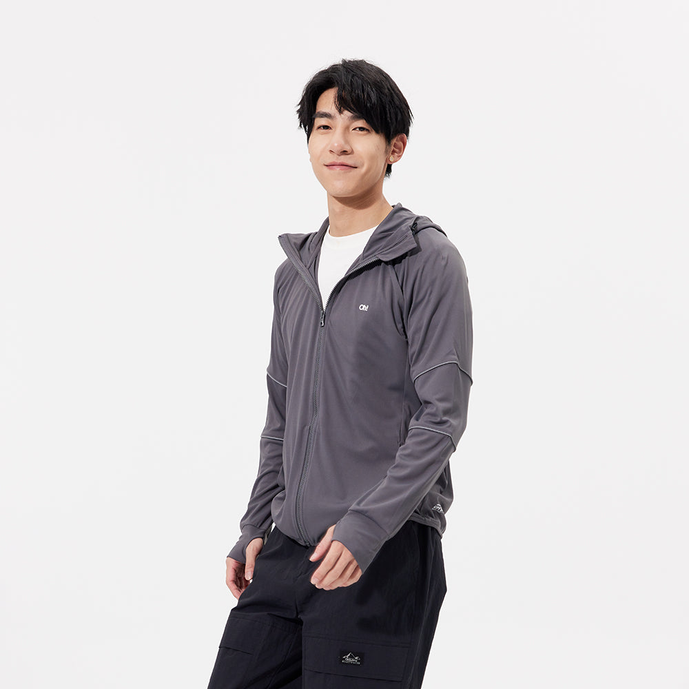 Men's Sun Protection Clothing Hooded Jacket High-Collar UPF50+