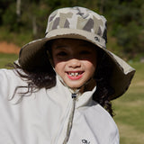 Kid’s Bucket Hat with Neck Flap and Strap UPF 50+