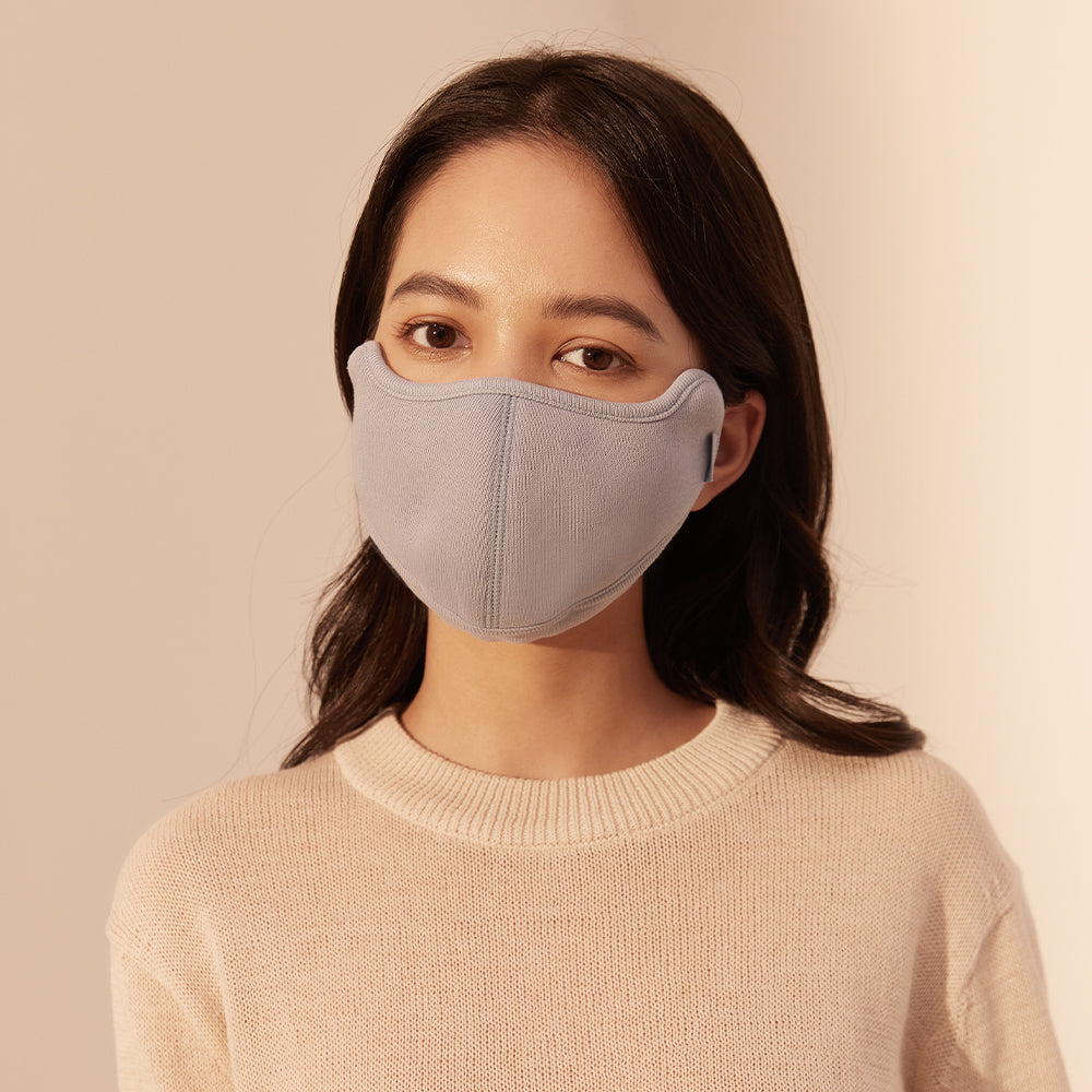 US Stock Winter Face Cover Mouth-Opened Breathable Reusable Facemask