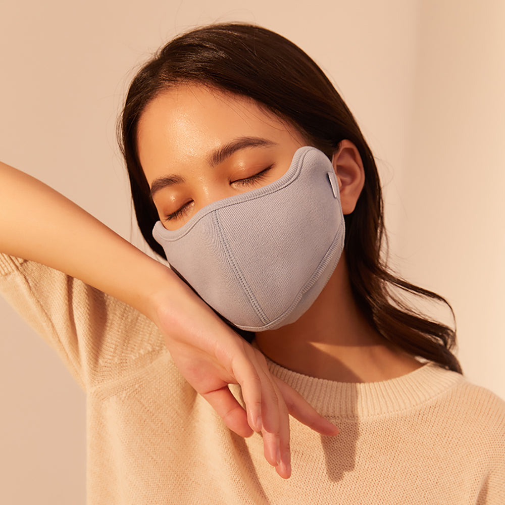 US Stock Winter Face Cover Mouth-Opened Breathable Reusable Facemask