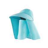 Unisex Fishing Hiking Sun Protection Face Neck Cover Flap Hat UPF 50+