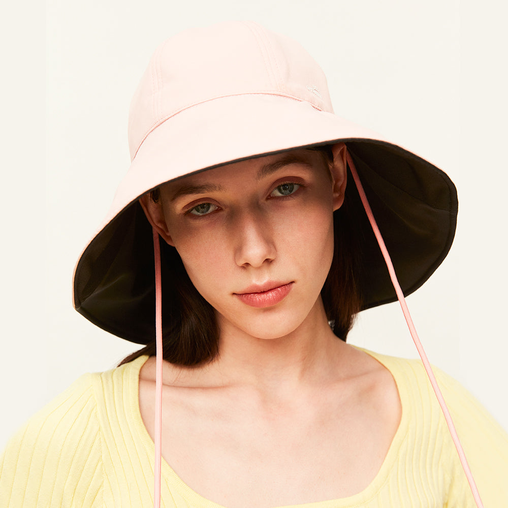 Women's Double-sided Sun Protection Bucket Hat