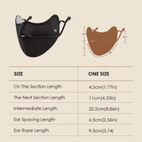 Winter Mask with Nose Opened Breathable Balaclava Outdoor Protect Face Cover Washable Reusable Warm Facemask