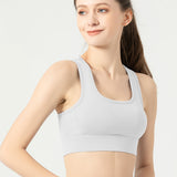 US Stock Sports Workout Yoga Bra Wireless Supportive Crop Tank Tops