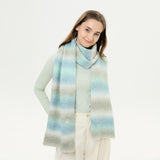 Winter Warm Scarf Soft Knitted Large Blanket Classic Tassel Plaid Wrap Shawl Scarves