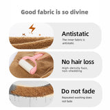 Faux Plush Fur Scarf Winter Warm Scarves