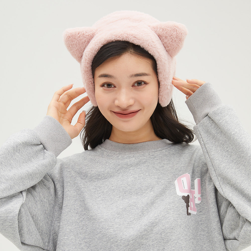 Winter Warm Earmuffs Soft Plush Ear Warmer Cover for Women