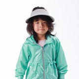 US Stock Kid's Large Brim Visor Cap UPF 50+ for 4-12 Years Old