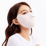 Breathable Anti-UV Face Mask with Canthus Protection UPF 50+ Cooling Face Covering