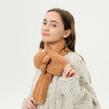 Faux Plush Fur Scarf Winter Warm Scarves