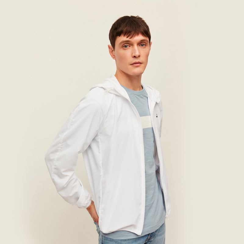 Men's Sun Protection Hoodie Ultra Light Long Sleeve Outdoor Jacket UPF 50+