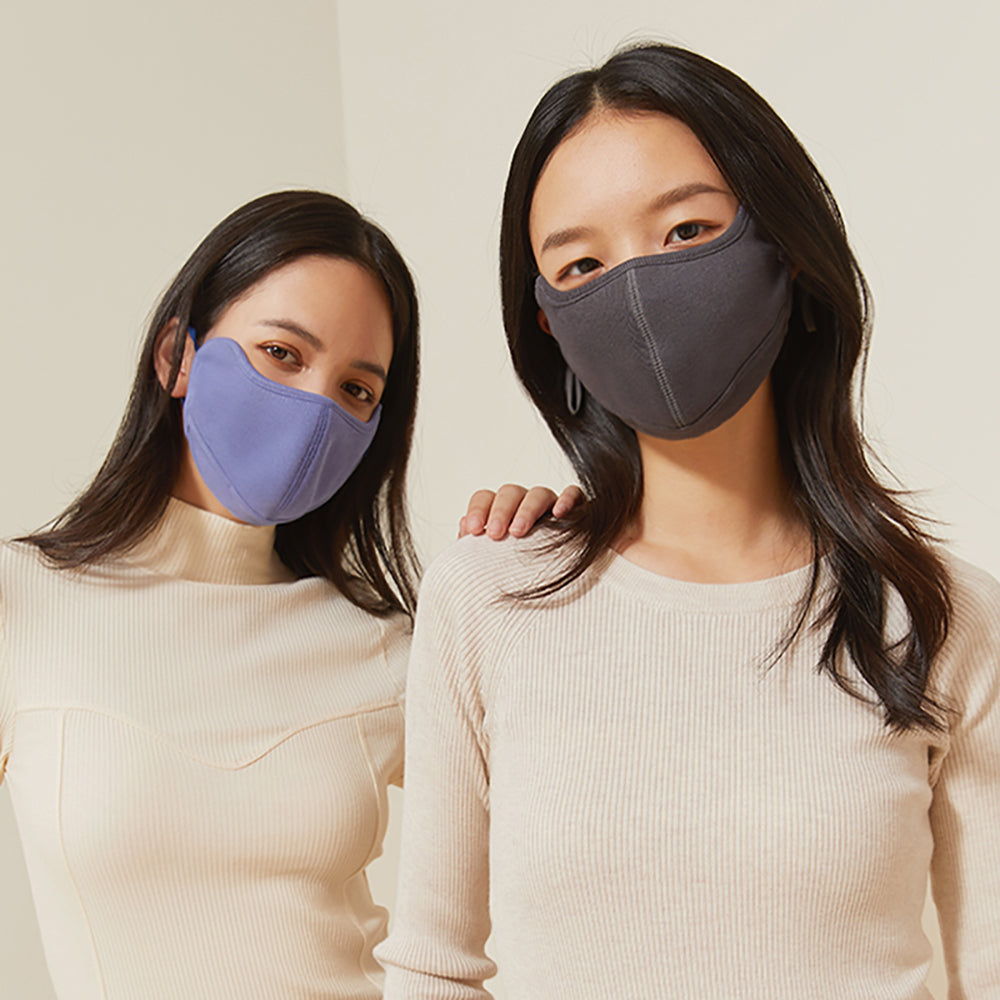 US Stock Winter Face Cover Mouth-Opened Breathable Reusable Facemask