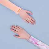 Women's Cooling Sports Compression Quick Dry UV Sun Protection Gardient Arm Sleeves UPF 50+