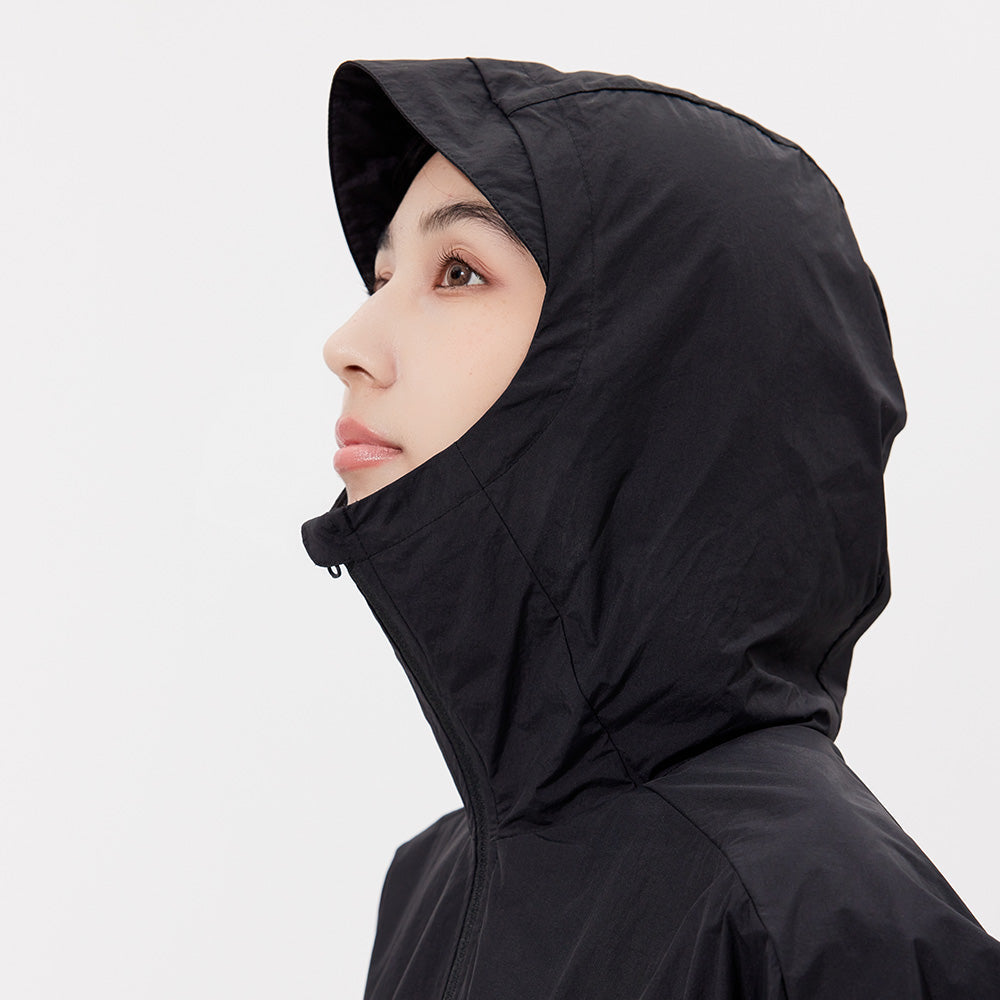 Women's Sun Protection Performance Hoodie UPF 50+ Breathable Waterproof Coat Quick Dry Jacket