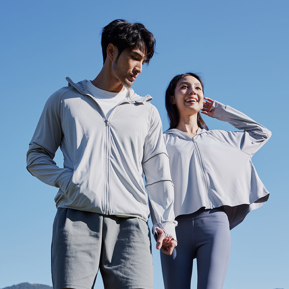 Men's Sun Protection Clothing Hooded Jacket High-Collar UPF50+