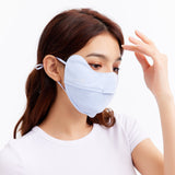 Breathable Anti-UV Face Mask with Canthus Protection UPF 50+ Cooling Face Covering