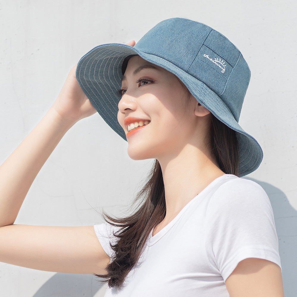 Women's Deformable Brim UV Protection  Fisherman Bucket Hat UPF 50+