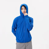 Men's Sun Protection Clothing Hooded Jacket High-Collar UPF50+