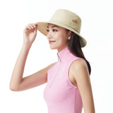 Women's Deformable Brim UV Protection  Fisherman Bucket Hat UPF 50+
