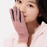 Women’s Short Sun-proof Gloves UPF 50+ Touchscreen Gloves