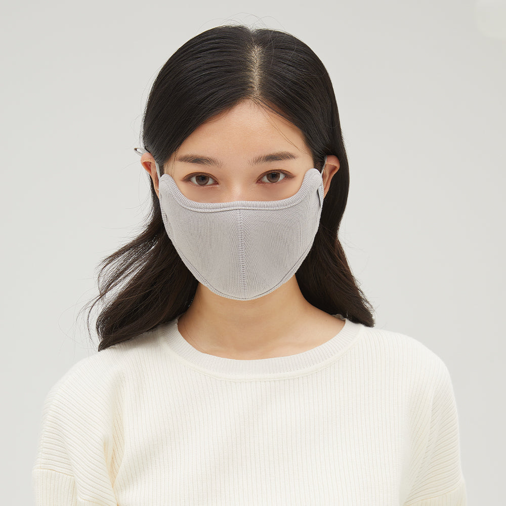 US Stock Winter Face Cover Mouth-Opened Breathable Reusable Facemask