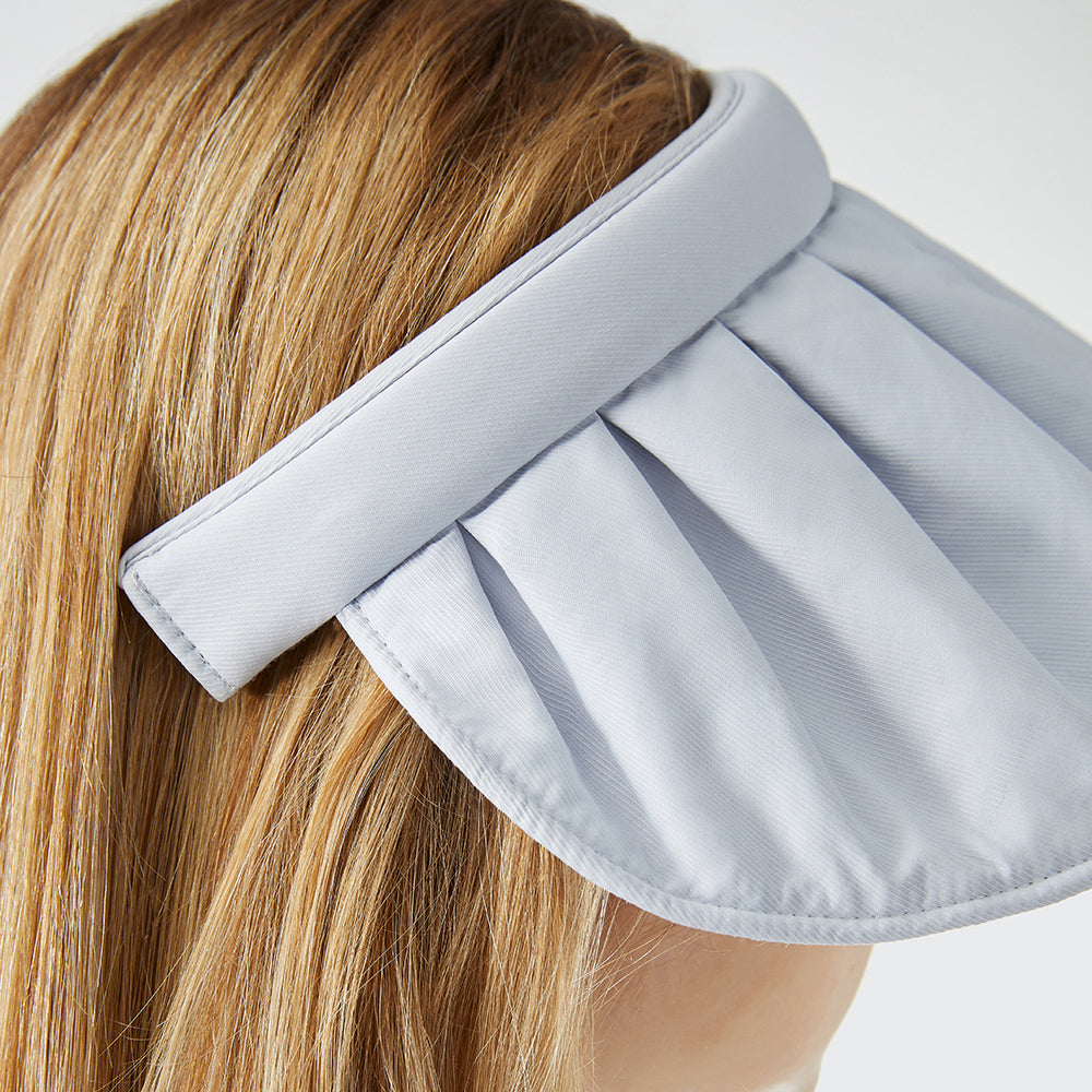 Sun Protection Wide Brim Foldable Hats Roll-Up Headband Visor UPF 50+