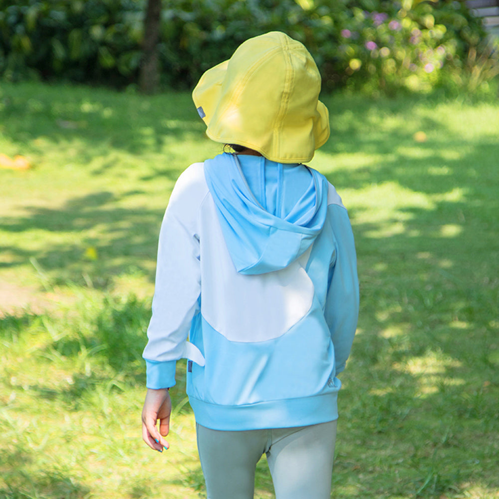 Kid’s Wide-brim Bucket Hat UPF 50+ Sun Caps
