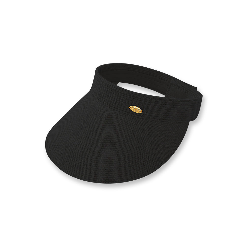 Women's Wide-Brim Roll-up Foldable Straw Hat UPF 50+
