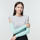Cooling Sports Compression Athletic UV Sun Protection Arm Sleeves UPF 50+
