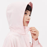 Women's Sun Protection Shirt with Removable Hat Loose Hoodie UPF50+