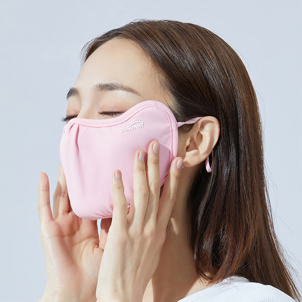 Women's Sunscreen Face Mask UV Protection UPF50+