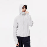 Men's Sun Protection Clothing Hooded Jacket High-Collar UPF50+