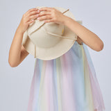 Kid’s Splicing Straw Hat UPF 50+ Sun Protective