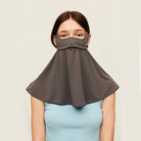 Women's Sunscreen Mask Neck Shoulder Protection UPF50+