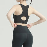 US Stock Sports Workout Yoga Bra Wireless Supportive Crop Tank Tops