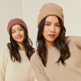Women's Winter Sheep Wool Heated Knit Hat