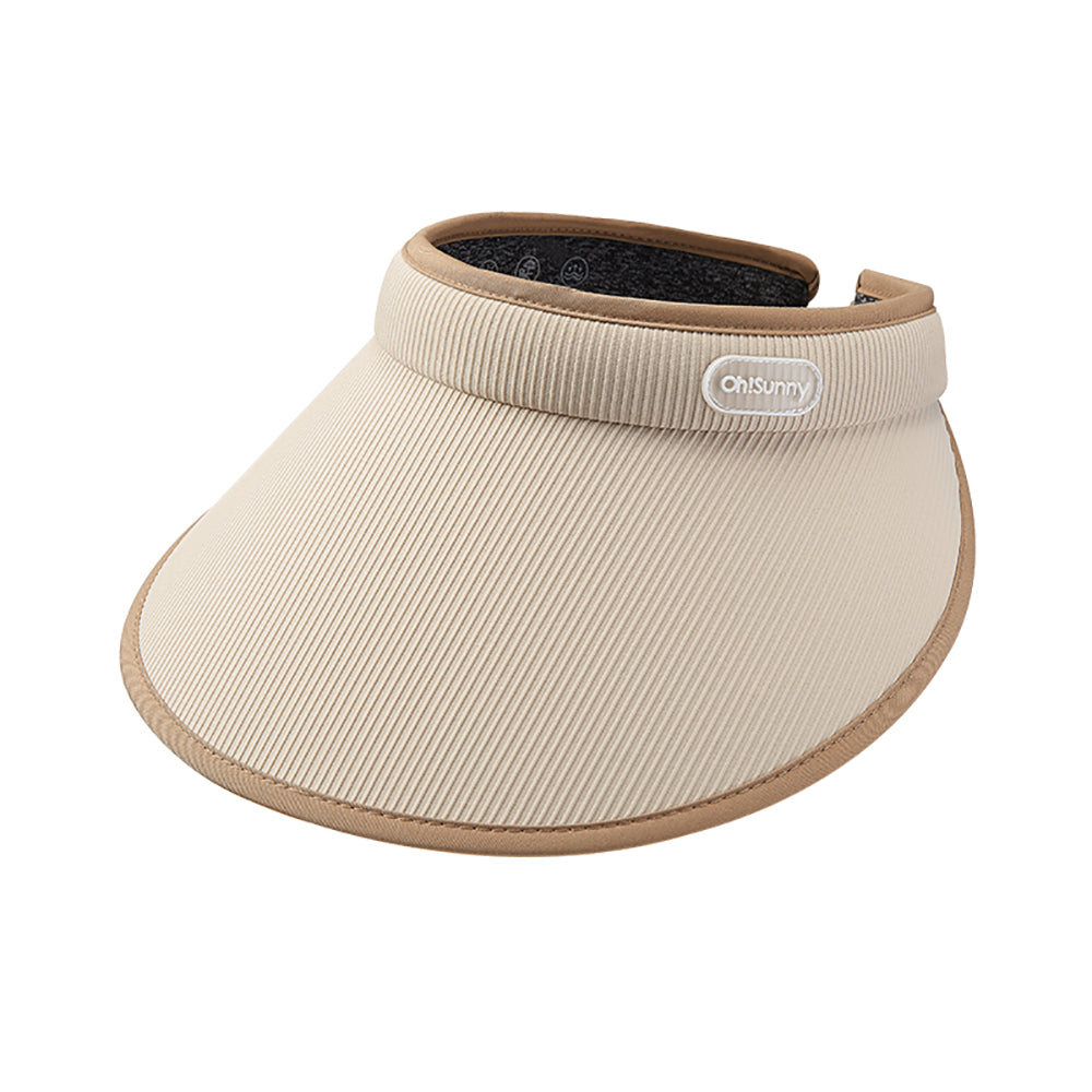 Women' Empty Top Large Brim Sun Visor Hat UPF50+