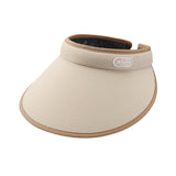 Women' Empty Top Large Brim Sun Visor Hat UPF50+