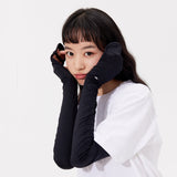 Women's Oversleeves with Half-finger Gloves UPF 50+